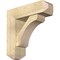 Ekena Millwork Legacy Craftsman Rough Sawn Bracket w/ Offset Brace, Douglas Fir, 8"W x 26"D x 26"H BKT0806X26X26LEC04RDF - alternate 1